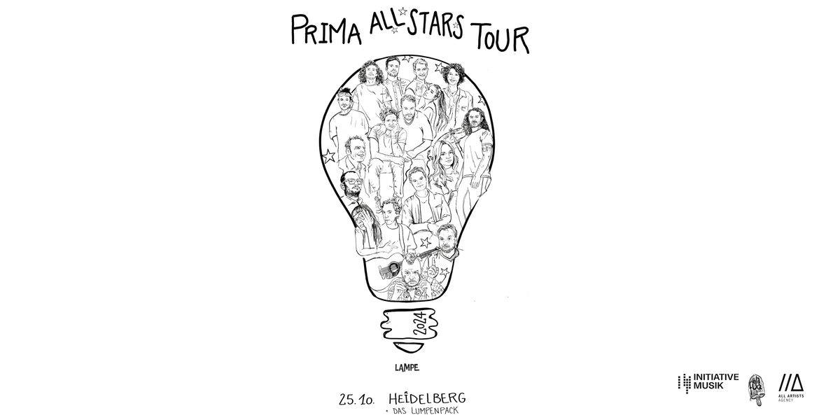 Tickets PRIMA ALL STARS TOUR, Support: Das Lumpenpack in Heidelberg