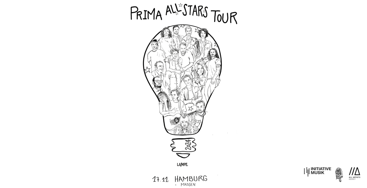 Tickets PRIMA ALL STARS TOUR, Support: Madsen in Hamburg